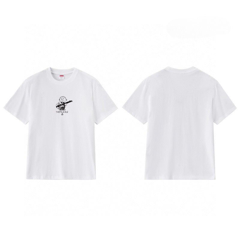 Supreme T Shirts pure cotton fashion apparel