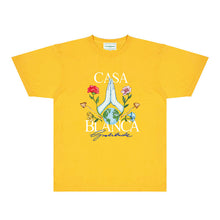 Casablanca T Shirts Street High-quality pure cotton