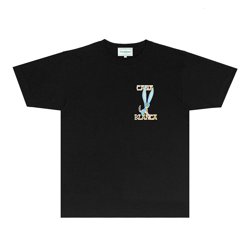 Casablanca T Shirts Street High-quality pure cotton