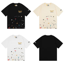 GALLERY DEPT T Shirts Ink-splatter style pure cotton casual wear