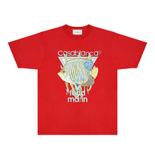 Casablanca T Shirts Street High-quality pure cotton