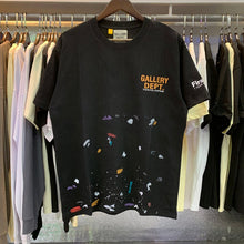 GALLERY DEPT T Shirts Ink-splatter style pure cotton casual wear
