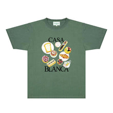 Casablanca T Shirts Street High-quality pure cotton