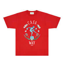 Casablanca T Shirts Street High-quality pure cotton
