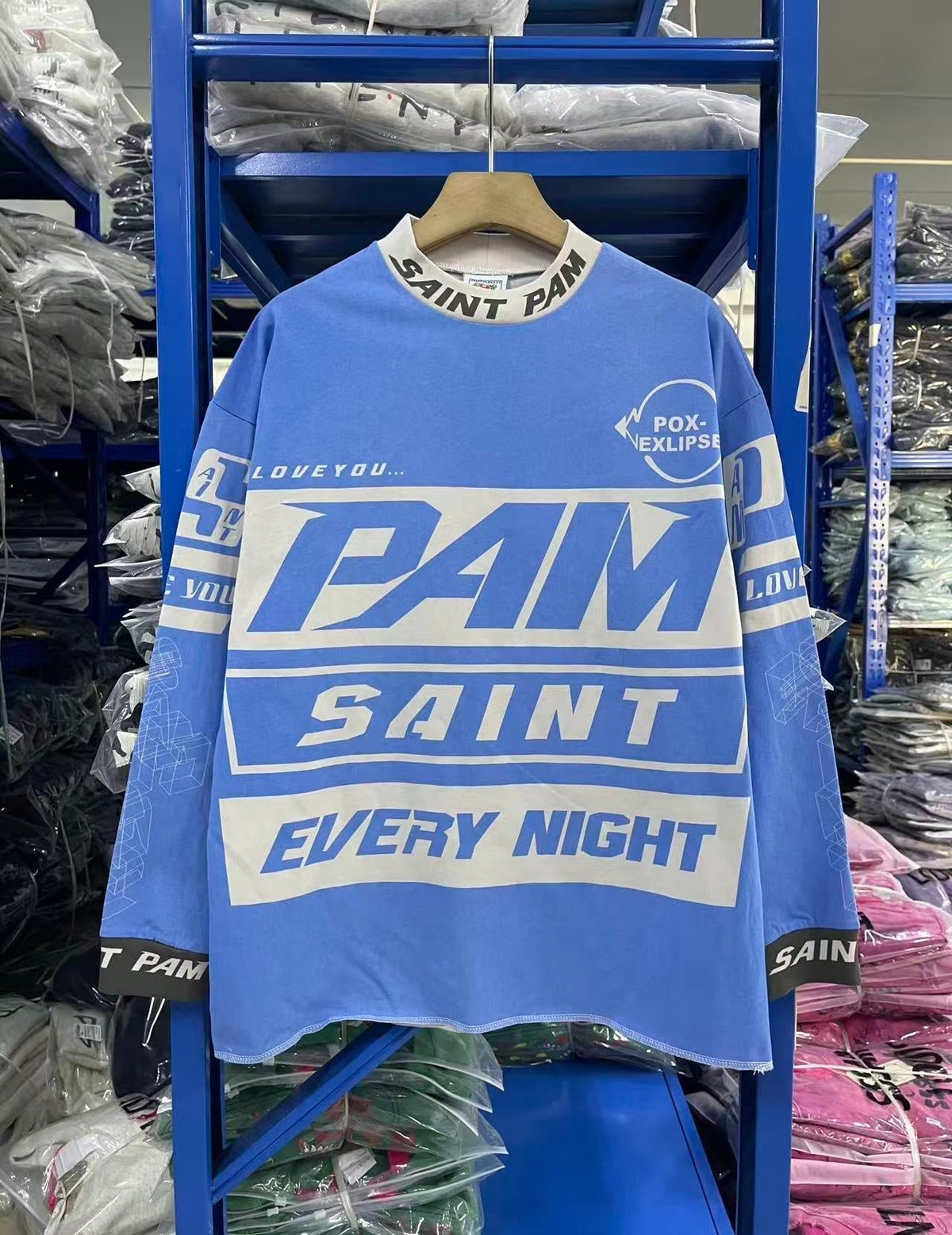Saint Michael long sleeve shirts Premium-quality pure cotton streetwear for autumn