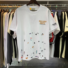 GALLERY DEPT T Shirts Ink-splatter style pure cotton casual wear