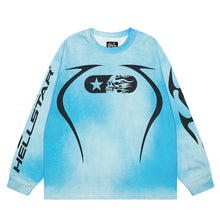 HS Long Sleeve Shirts Hip-hop loose oversize