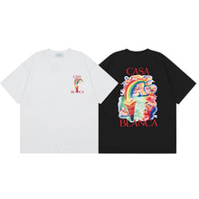 Casablanca T SHIRTS High-quality pure cotton streetwear