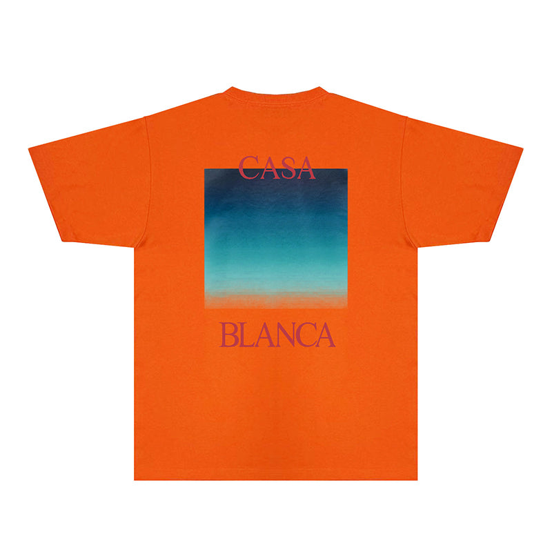 Casablanca T Shirts Street High-quality pure cotton