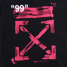 OW Classic 99 Pink Digital Arrow Hooded Sweater