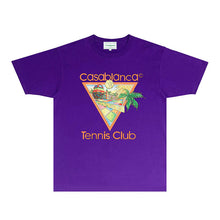 Casablanca T Shirts Street High-quality pure cotton