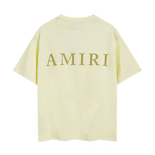 Amiri T Shirts Red text