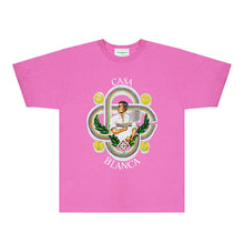 Casablanca T Shirts Street High-quality pure cotton