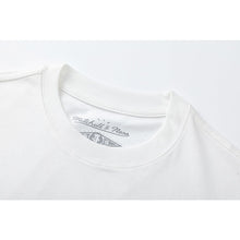 Travis Scott T Shirts x Mitchell x Ness Oregon Duck Hand-Reawn Short Sleeve