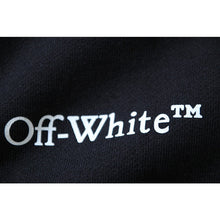 OW Smoke Arrow print hooded sweater