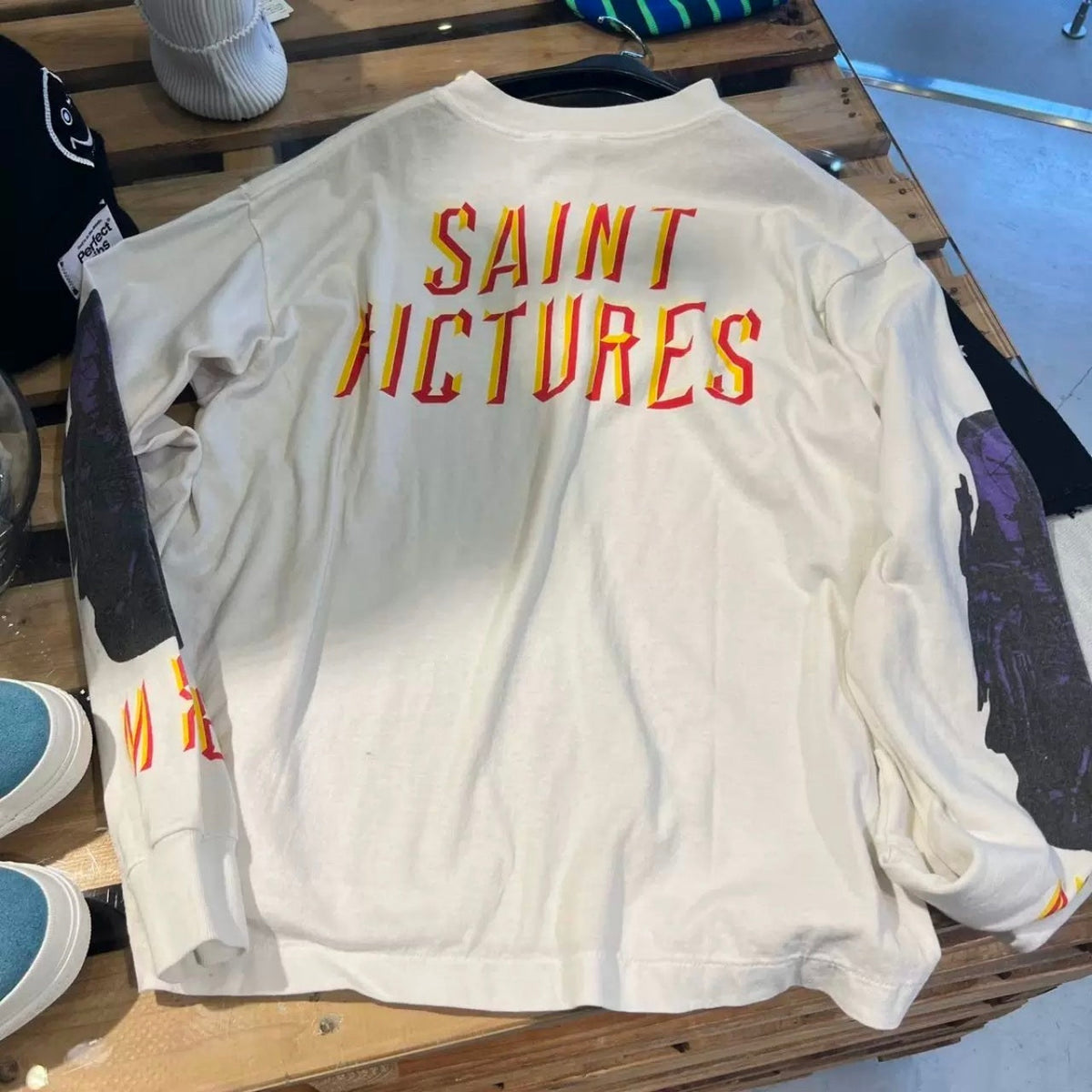 Saint Michael long sleeve shirts Premium-quality pure cotton streetwear for autumn