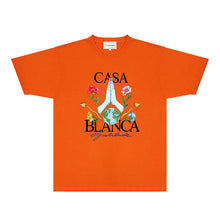 Casablanca T Shirts Street High-quality pure cotton