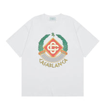 Casablanca T SHIRTS High-quality pure cotton streetwear