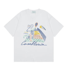 Casablanca T SHIRTS High-quality pure cotton streetwear