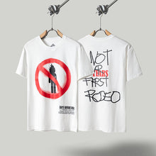 Travis Scott T Shirts FW24 DAYS BEFORE RODEO merchandise with English print on the back short-sleeved shirt
