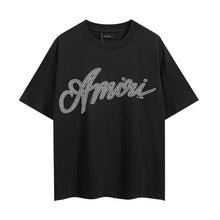 Amiri T Shirts Rhinestone