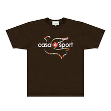 Casablanca T Shirts Street High-quality pure cotton
