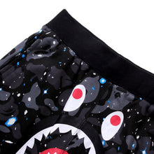 Bathing ape Bape Shorts Shark Head Luminous Shorts Straight Beach