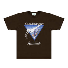 Casablanca T Shirts Street High-quality pure cotton
