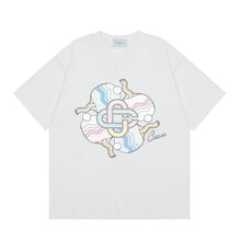Casablanca T SHIRTS High-quality pure cotton streetwear