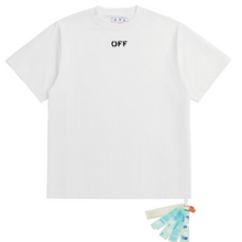 OFF WHITE T SHITRS High-quality 100% pure cotton streetwear
