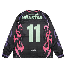 HS Long Sleeve Shirts Hip-hop loose oversize