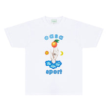 Casablanca T Shirts Street High-quality pure cotton