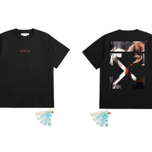 OFF WHITE T SHITRS High-quality 100% pure cotton streetwear