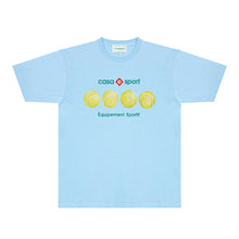Casablanca T Shirts Street High-quality pure cotton