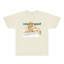 Casablanca T Shirts Street High-quality pure cotton