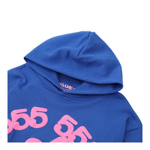 Sp5der Hoodie Cobweb Puff Print Pure Cotton