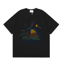 Casablanca T SHIRTS High-quality pure cotton streetwear