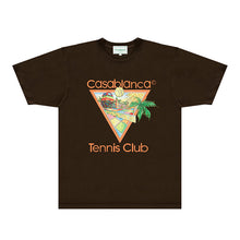 Casablanca T Shirts Street High-quality pure cotton