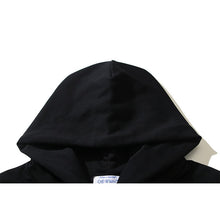 OW Saturn Arrow Pattern Pullover Hooded Sweater