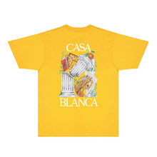 Casablanca T Shirts Street High-quality pure cotton