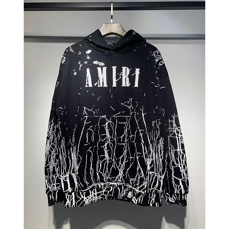 Amiri Hoodie High Street Fashion Prints