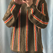 Stussy Sweater High-quality knitwear for autumn winter stripe