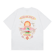 Casablanca T SHIRTS High-quality pure cotton streetwear