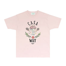 Casablanca T Shirts Street High-quality pure cotton