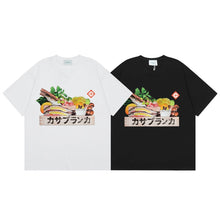 Casablanca T SHIRTS High-quality pure cotton streetwear