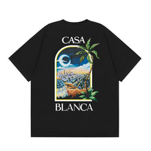 Casablanca T SHIRTS High-quality pure cotton streetwear
