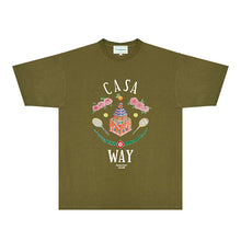 Casablanca T Shirts Street High-quality pure cotton