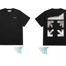 OFF WHITE T SHITRS High-quality 100% pure cotton streetwear