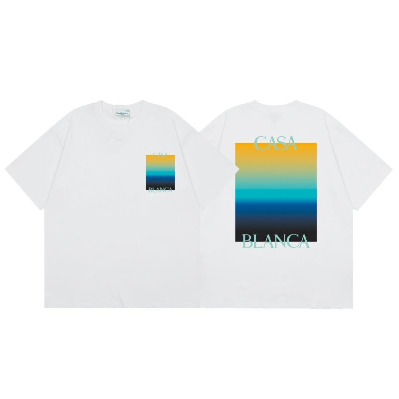 Casablanca T SHIRTS High-quality pure cotton streetwear