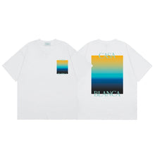 Casablanca T SHIRTS High-quality pure cotton streetwear